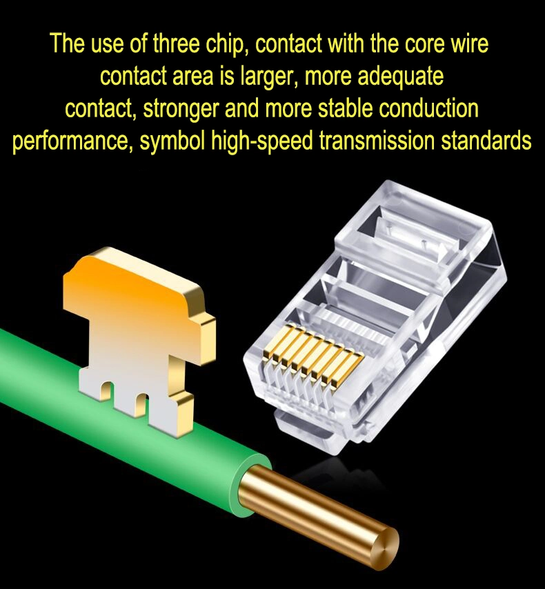 Electronic Component USB VGA HDMI Cable Cat5 CAT6 Network Modular Plug RJ45 Connector