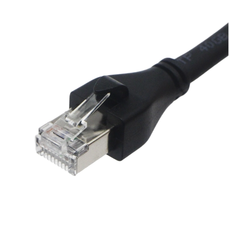 RJ45 8p8c Male to Female Cat8 SFTP 26AWG Patch Cord Cable