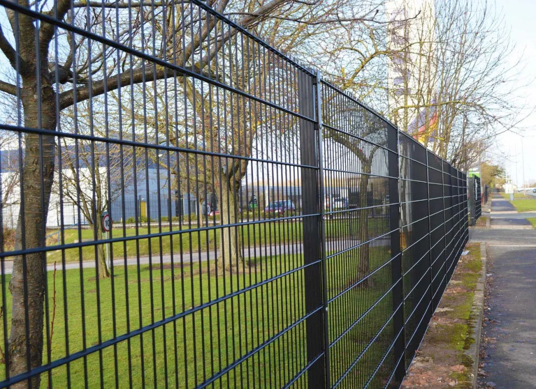 Yeeda 24 Inch Welded Wire Fence China Suppliers 3D Welded Wire Mesh Panel 80 X 80 X 2 mm Post Section Double Wire Fence Panel