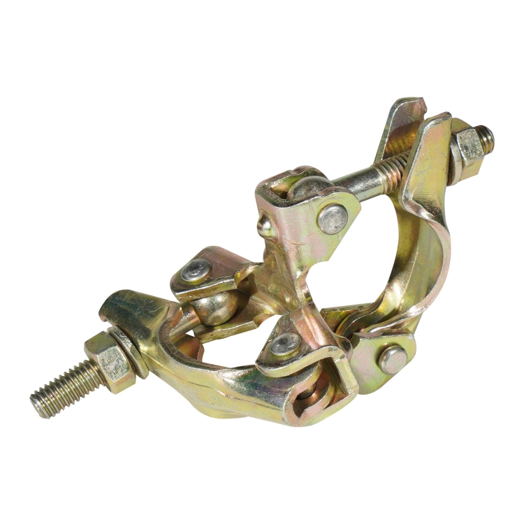 Manufactures Galvanized Equipment Clamp Pipes 90 Scaffolding Pressed Swivel Coupler Double Coupler