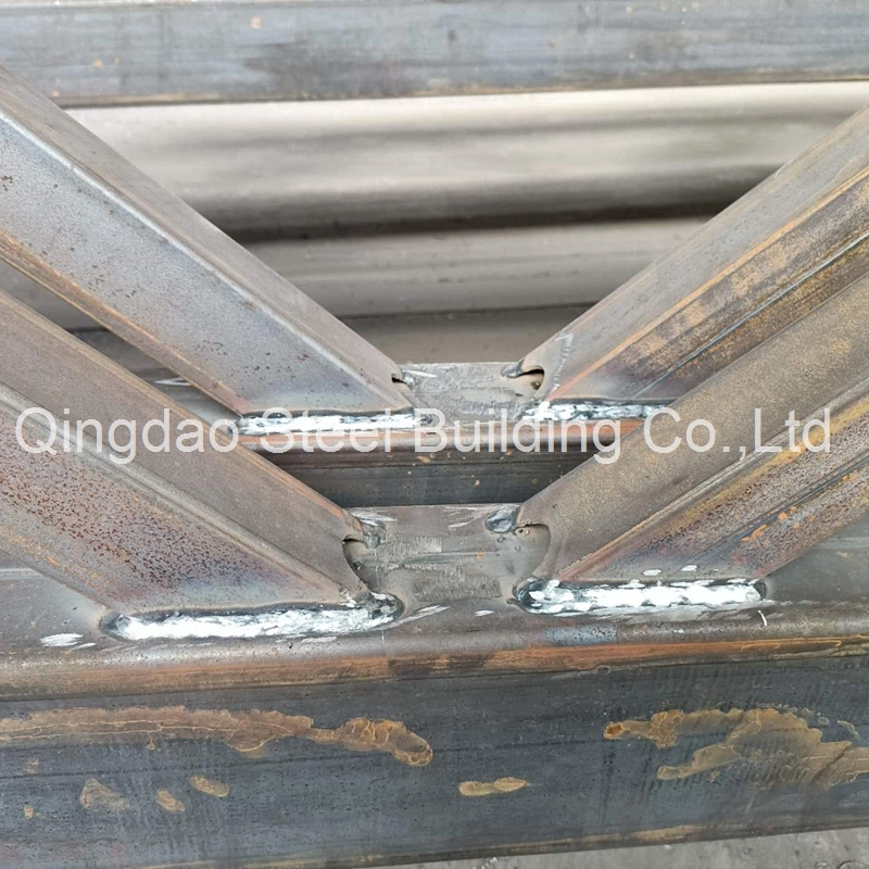 Hot Galvanizing Prefabricated Steel Structure H Beam Truss Farm House Building