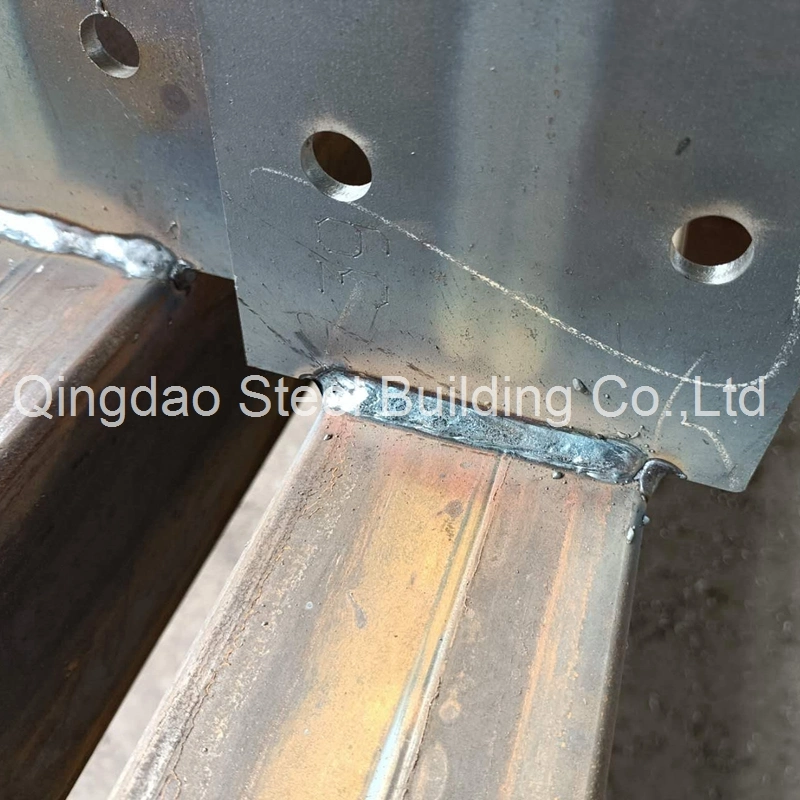 Hot Galvanizing Prefabricated Steel Structure H Beam Truss Farm House Building