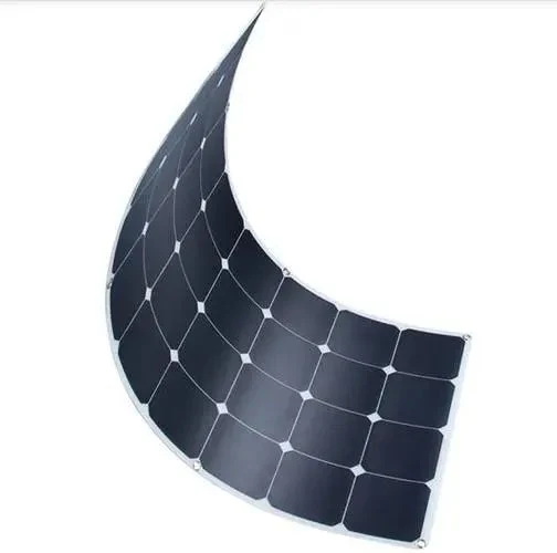 Direct Factory Single Crystal High Efficiency Mc4 PV Connector Connection Photovoltaic Bendable Solar Module 110W Ultra-Thin Portable Semi-Flexible Solar Panels