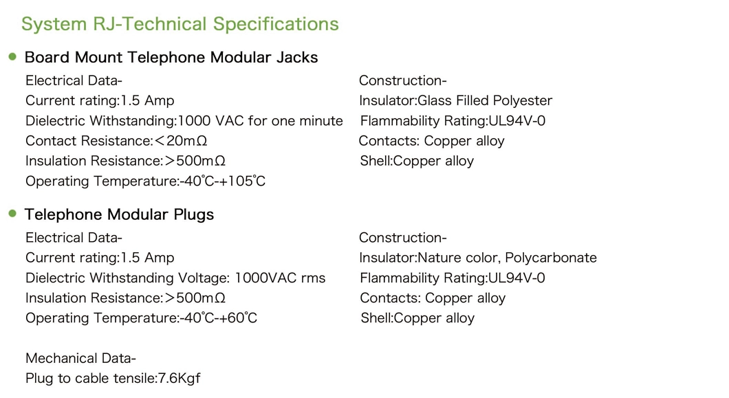 Rj11 RJ45 Connector Single Port 1*1 Full Plastic Horizontal 90 Degree Plug Plate RJ45 Socket with LED RJ45 Female Socket for PCB