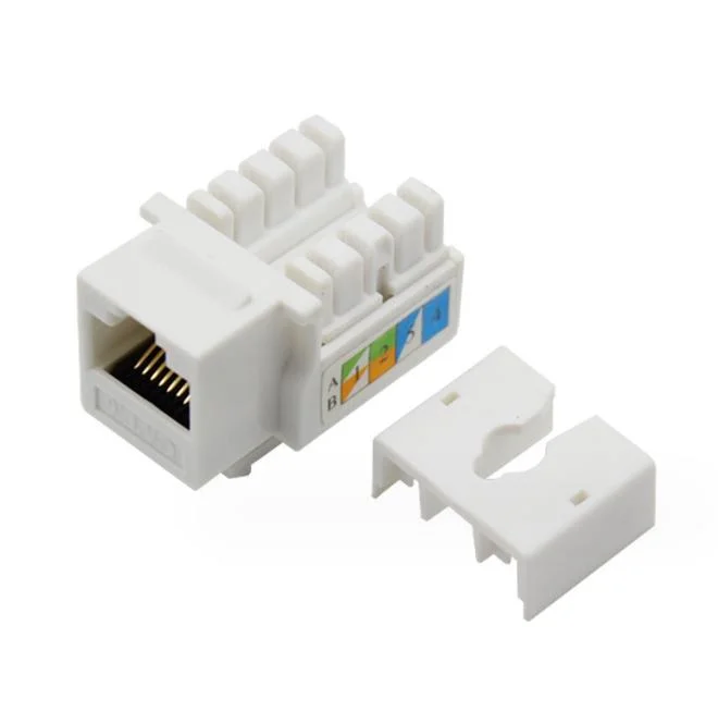 CAT6 Network Module Test Connector Unshielded Insert Inline Coupler