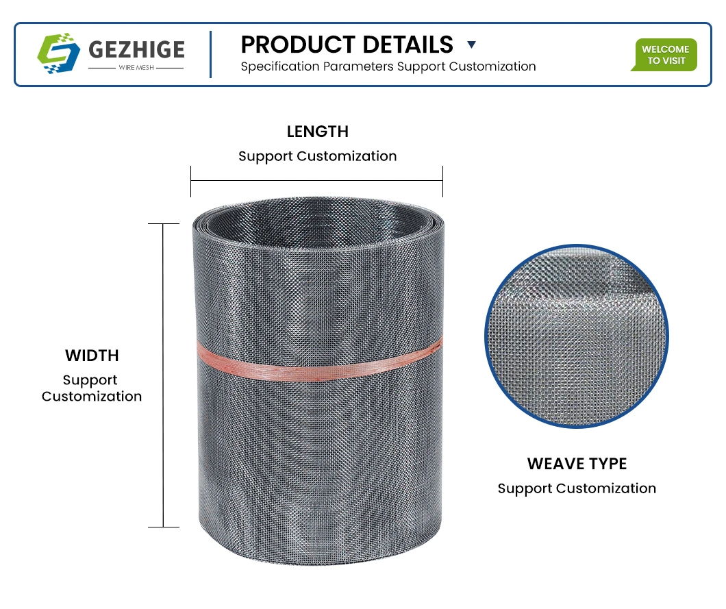 Gezhige ISO9001 Stainless Steel Welded Wire Mesh Panel Suppliers OEM Stainless Steel Welded Wire Mesh Panel China High Intensity Black Welded Wire Mesh Panels