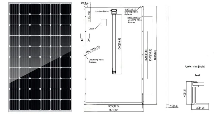 High Efficiency Mono Half Cell Solar Panel 620W Energy System Grade a, Mc4 Compatiable Connector