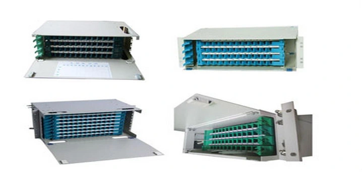 Wall Mounted ODF Fiber Optic Equipment 24 Port Sc/Upc Patch Panel