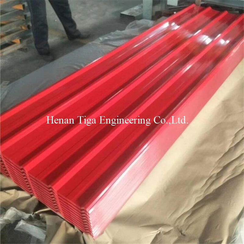 Factory Supply Box Profiled Prepainted Trapezoidal Iron Plate Panel