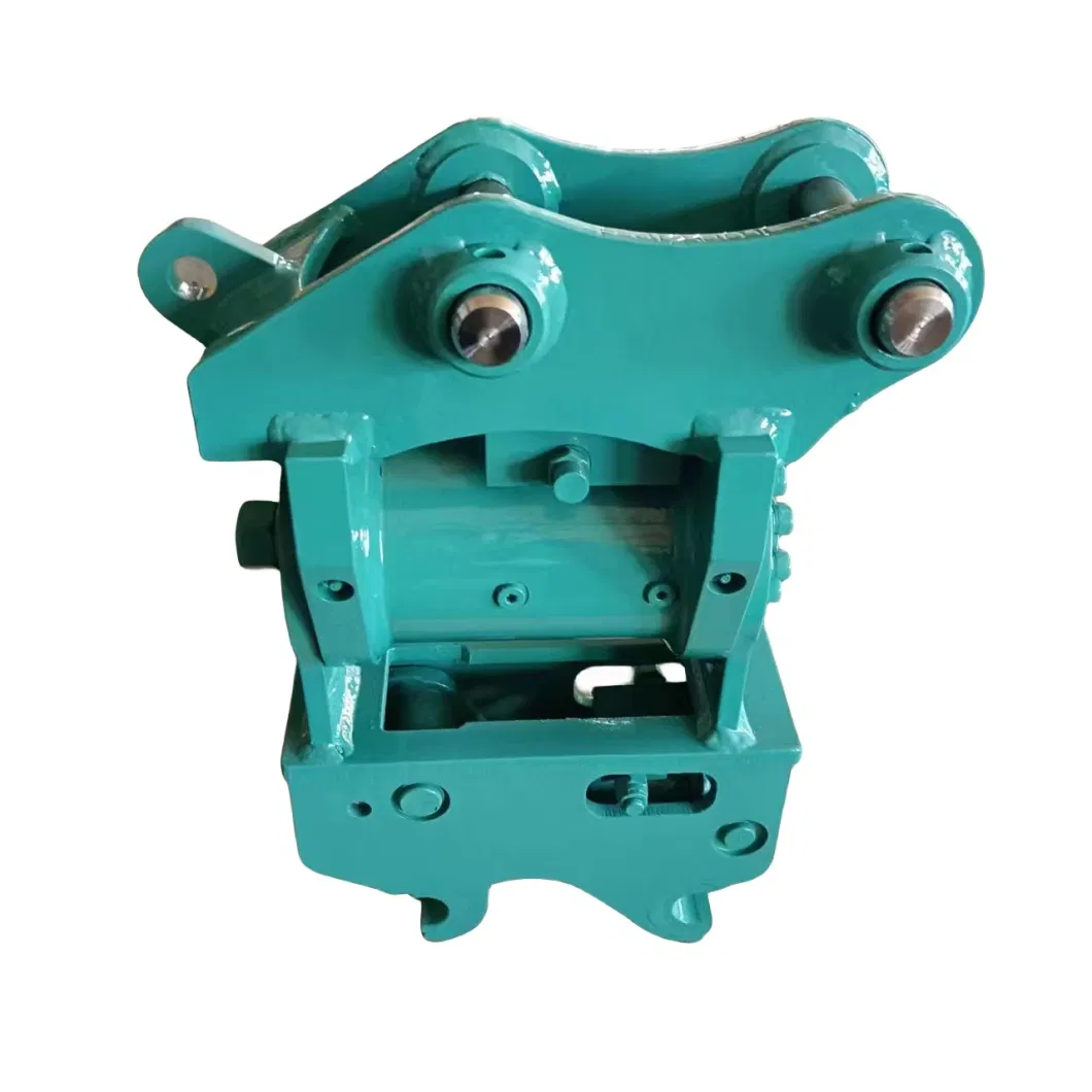 Efficient Double-Locking Excavator Attachment Bucket Hydraulic Quick Hitch Coupler