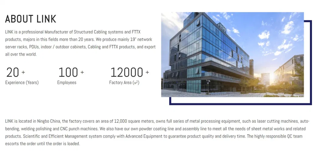 1u High Quality Sliding Fiber Patch Panel ODF for Fiber Optical Terminal Connection