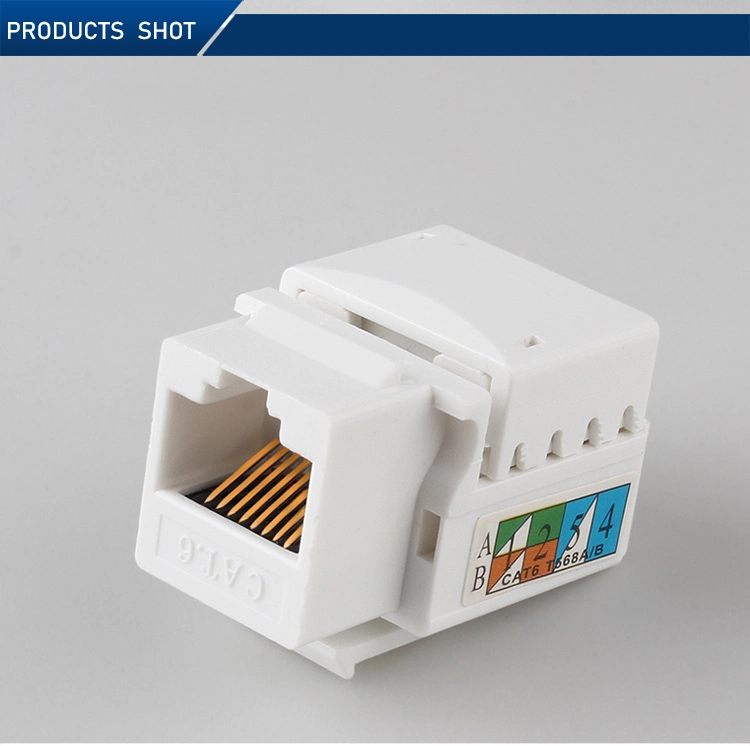 Seto RJ45 Keystone Jack UTP CAT6 8p8c CAT6 RJ45 Seto Cat. 6 UTP Network Module 90 Degree UTP