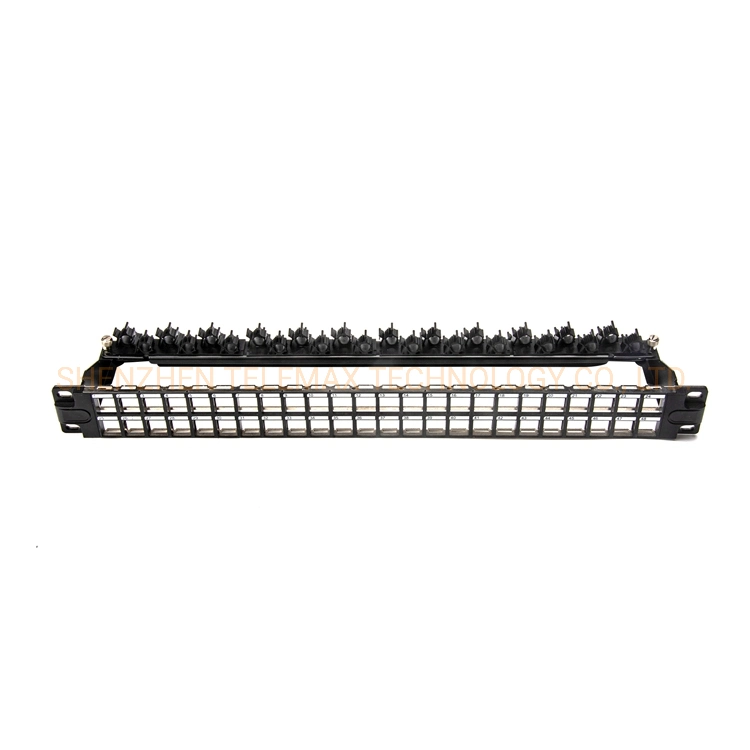 Telemax 1u 19 Inch 48 Port High Density Patch Panel