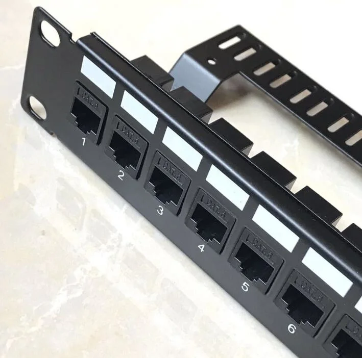 High Quality AMP 24 Port CAT6/Cat5e Patch Panel