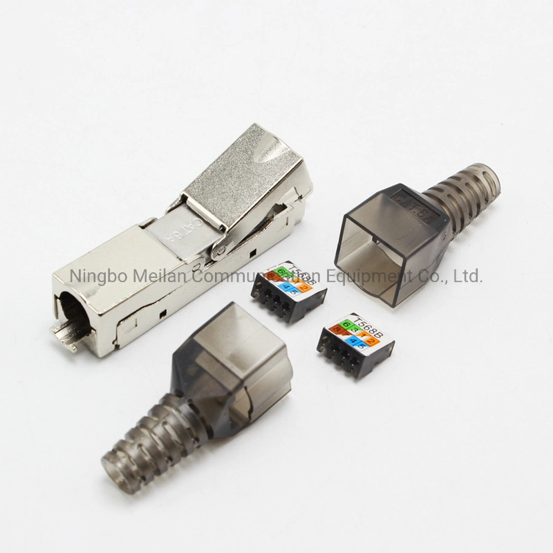 UTP Network Keystone Jack Cat. 6A Cat. 7 RJ45 Modular Plug Connector