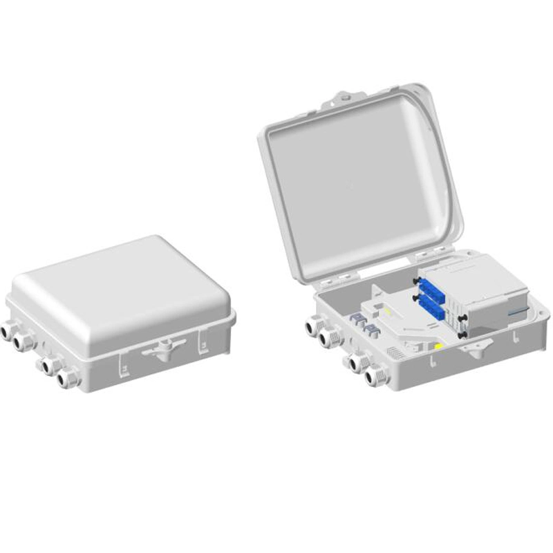 Wall Mount Fo Patch Panel Enclosure Fiber Access Termination Box 1* 16 ODF Fiber Splitter Box