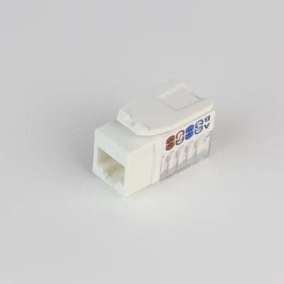 Cat. 6 prese modulari Keystone UTP a 90 gradi RJ45