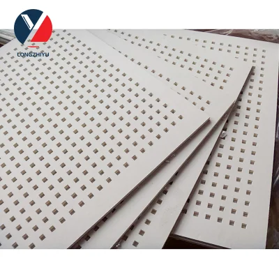 Pannelli acustici perforati in gesso per pareti e soffitti