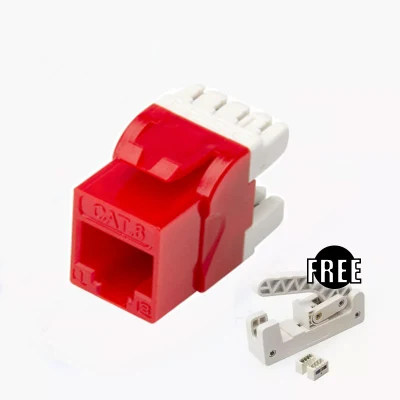 Cavo Ethernet non schermato connettore femmina RJ45 Keystone Jack CAT6 produttore KEYSTONE RJ45 CAT6 FTP
