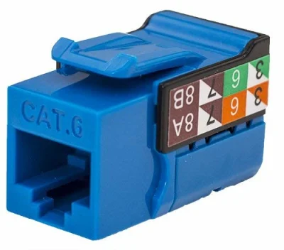Chiave a pietra per chiave UTP Cat5e 90 gradi Cat 5e/6/6A UTP Jack 180 gradi Mini corpo Bianco/Nero/Blu/ Rosso/ giallo/ arancione