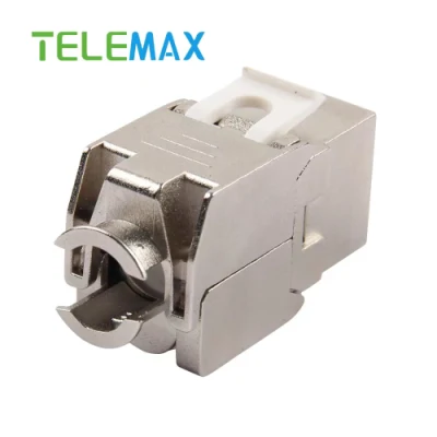 Presa Keystone RJ45 CAT6 FTP CAT6A schermato da 10 g. FTP