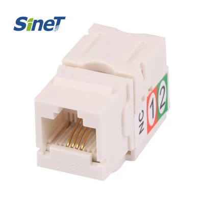 Presa modulare non schermata Cat 6 UTP RJ45 a 90 gradi Presa Keystone CAT6 CAT6A Cat5e