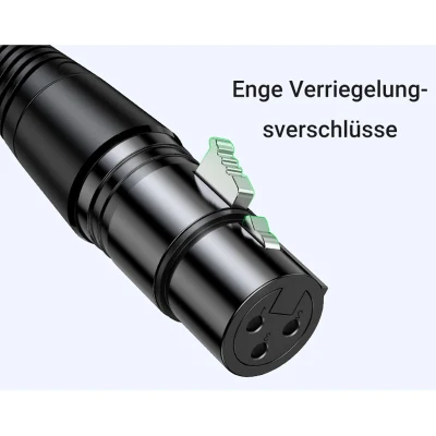 3.5 a connettore Aux XLR per amplificatore mixer per chitarra strumentale Cavo audio Bass