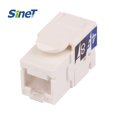 Connettore femmina in linea RJ45 UTP modulare Keystone Jack 8p8c RJ45 Accoppiatore in linea CAT6