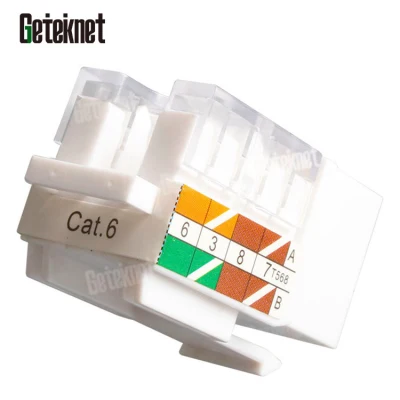 Gcabling Ethernet Communication LAN Network Keystone UTP non schermato CAT6A Prese Keystone RJ45 CAT6 UTP Cat5e