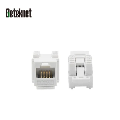 Accoppiatore di rete CAT6A UTP RJ45 Keystone Jack Cat5e CAT6 Gcabling Presa Keystone RJ45 8P8C CAT6A