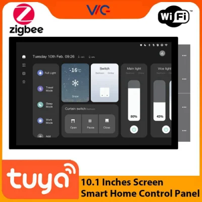 Pannello di controllo Smart Switch WiFi del touch screen Smart Home WgSensor ZigBee Bluetooth per Smart Home Automation