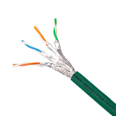 Rete interna con fili schermati in rame senza ossigeno Cat7 SFTP 0,56 mm 0,58 mm Cavo