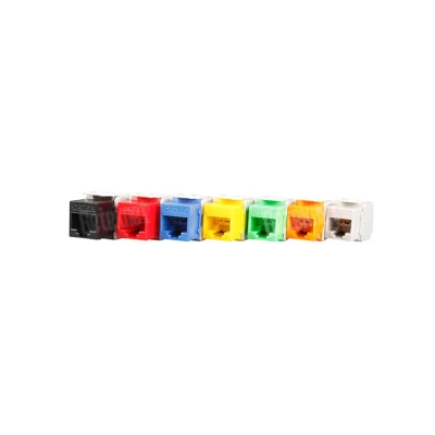 Gcabling RJ45 CAT6 CAT6A accoppiatore di rete CAT6 8p8c Keystone Jack Presa Keystone CAT6 CAT6A RJ45