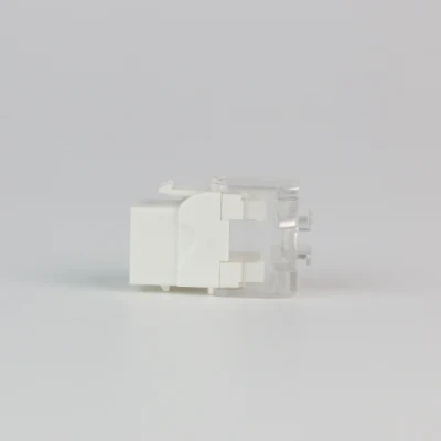 Cat. 6 jack per chiave UTP RJ45 a 180 gradi senza utensili
