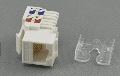 Jack Keystone RJ45 CAT6 UTP Cat5e