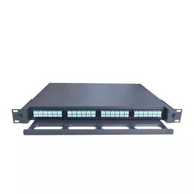 12/24/48/96/144 core fibra ottica patch Panel scorrevole a 96 core fibra Pannello patch tipo cassetto cornice di distribuzione ottica
