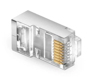 Connettore RJ45 con connettore maschio per vendita a caldo 8p8c Cat5 Modular Plug Network Connettore