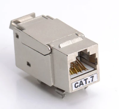 Tooless Cat. 7 modulo di rete STP presa Keystone RJ45