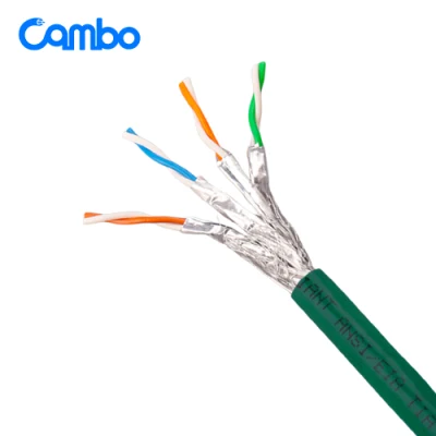Certificatore Cat7 8p8c 4 Paris SFTP 0,57 mm rete schermata resistente al fuoco Cavi