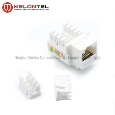 Cat. 5e Cat. 6 jack modulare Keystone femmina doppio di rete