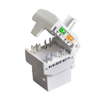 Presa Keystone RJ45 per modulo di rete CAT6 CAT5 Cat5e CAT6 CAT6A