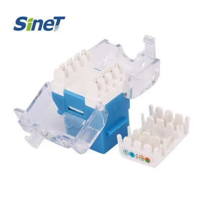 Chiave a pietra di tipo UTP RJ45/RJ11 Cat3 Cat5e CAT6 senza utensili a 90 gradi Martinetto