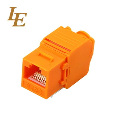 Presa Keystone non utensili CAT6 CAT6A RJ45 le K055