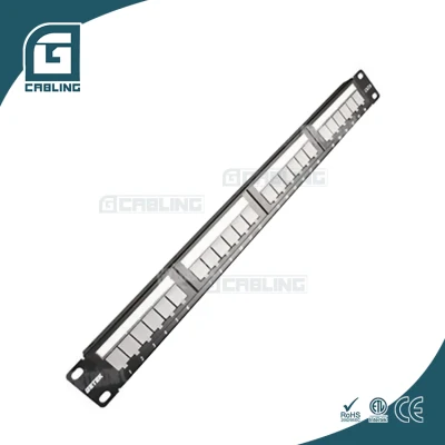 Gcabling 24port 19&quot; 1u Network Cabling System Unloaded Blank Patch Pannello
