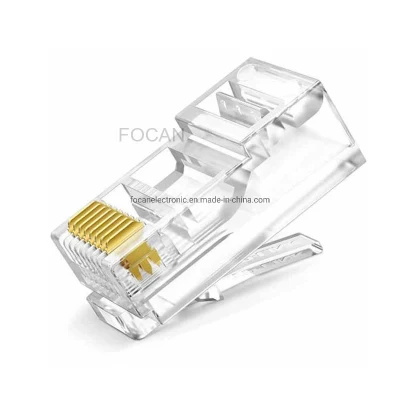 Connettore maschio telefonico con presa cablata RJ45, RJ11, RJ12 per connettore maschio per circuito stampato 623K, 623K 616e 623