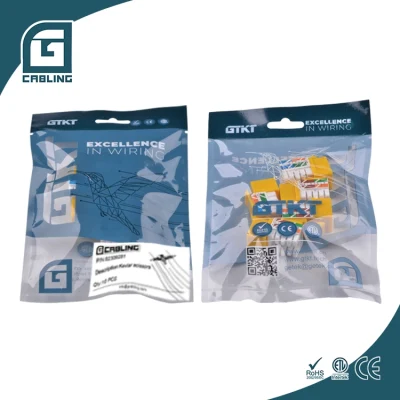Gcabling CAT6 RJ45 RJ12 Cat5e Punch Down Cat7 femmina a. Presa Keystone per lowes femmina con piastra a parete