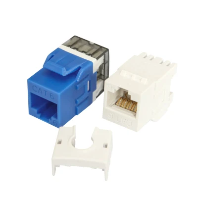 Keystone RJ 45 UTP Cat 5e Cat 6 a 180 gradi Martinetto