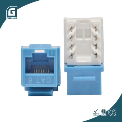 Gcabling UTP CAT6 CAT6A presa RJ45, uscita modulare per networking CAT6 Jack Keystone RJ45