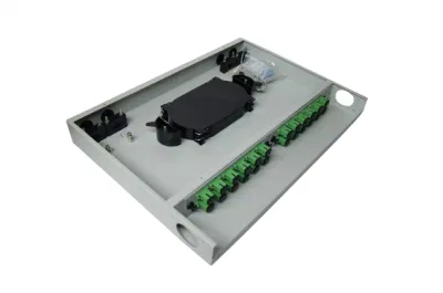 Pannello patch fisso per montaggio su rack in fibra ottica da 19&quot;