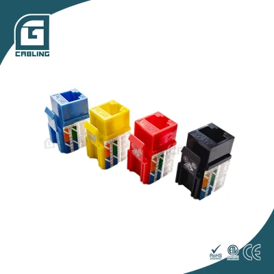 Gcabling Ethernet Communication LAN Network Keystone Jack più di 750 volte Per Keystone presa RJ45 Cat6 CAT6 Cat5e RJ 45